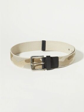NWT Lucky Brand Men's Camo Webbed Belt Size 32
